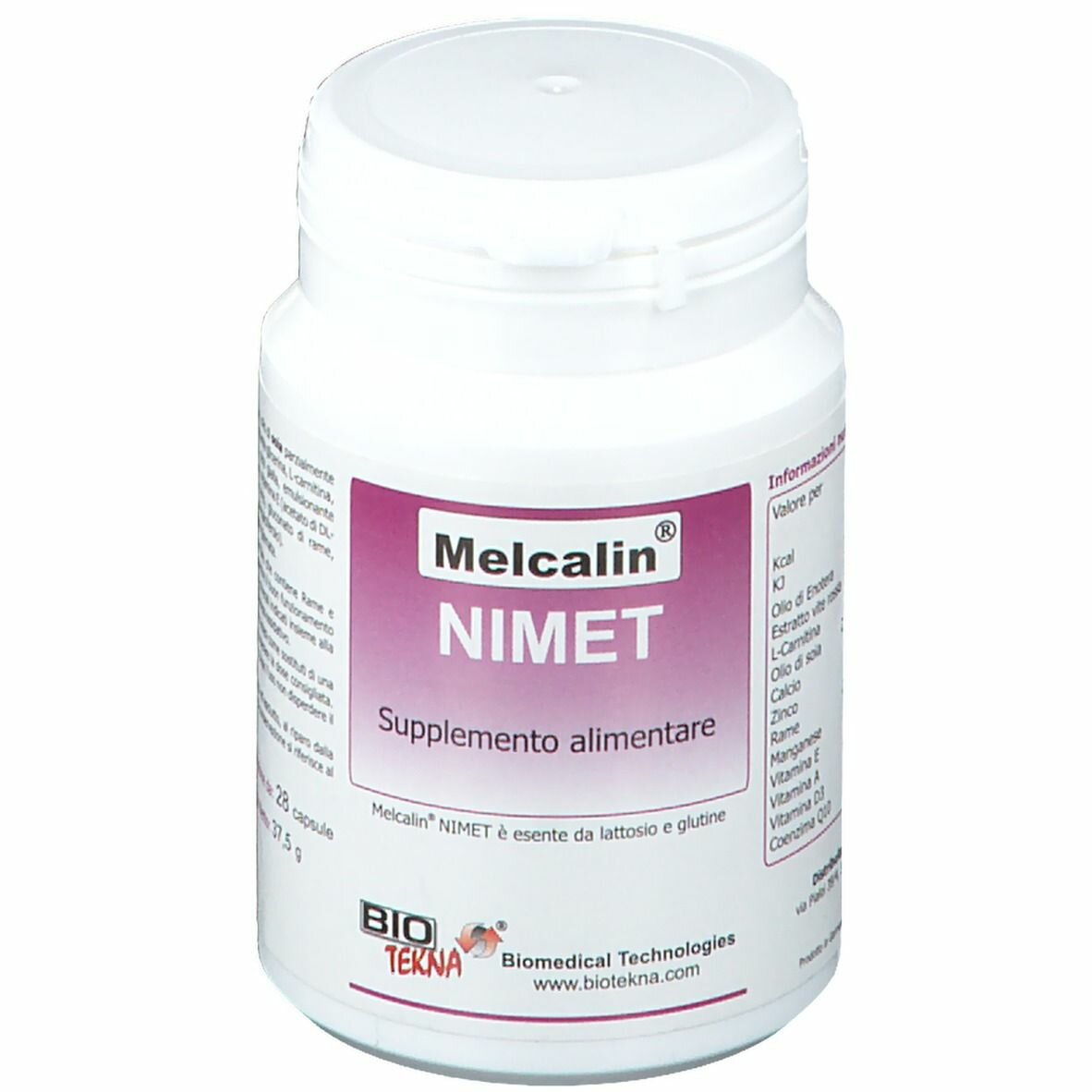 Melcalin nimet 28 capsule