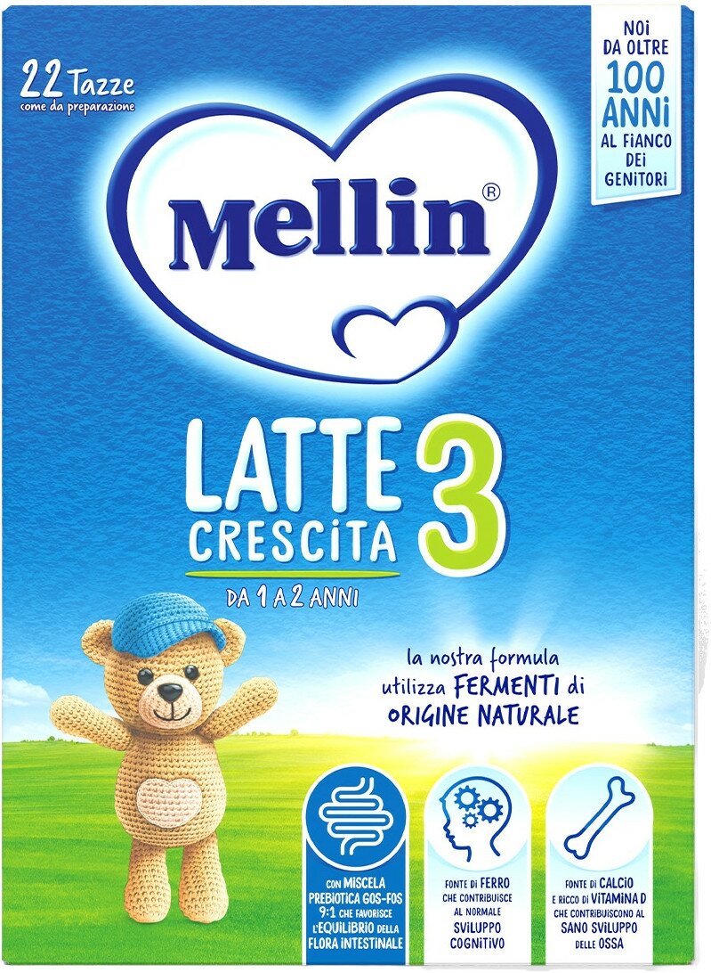 Mellin 3 latte crescita in polvere 700 g