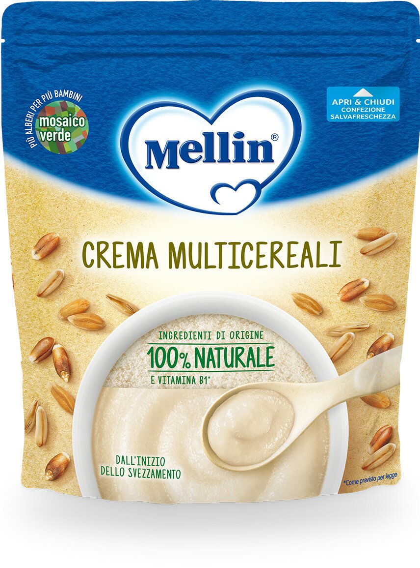 Mellin crema multicereali dal 4° mese compiuto 200 g