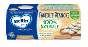 Mellin omog fagioli bianca 2x80g