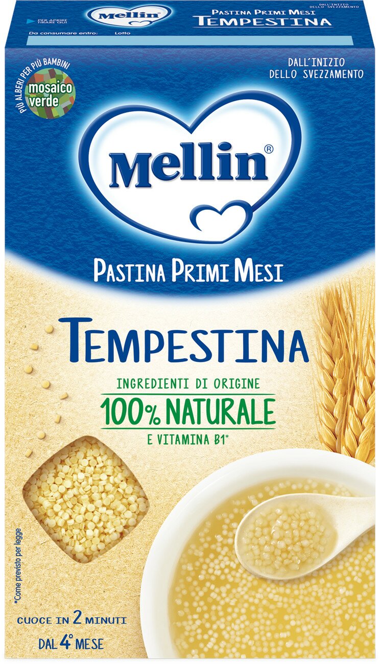 Mellin pasta tempestine 500g