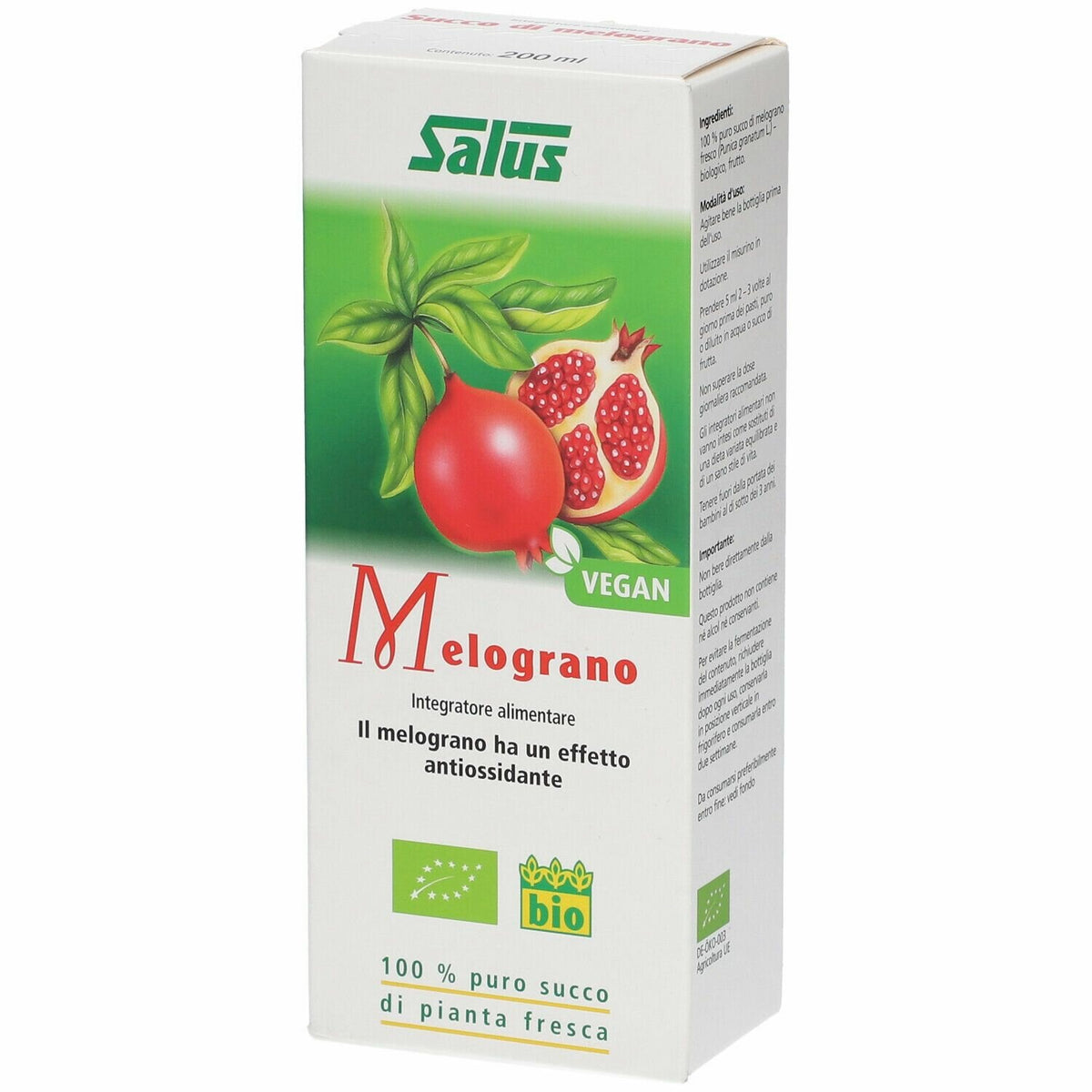 Melograno succo 200 ml bio