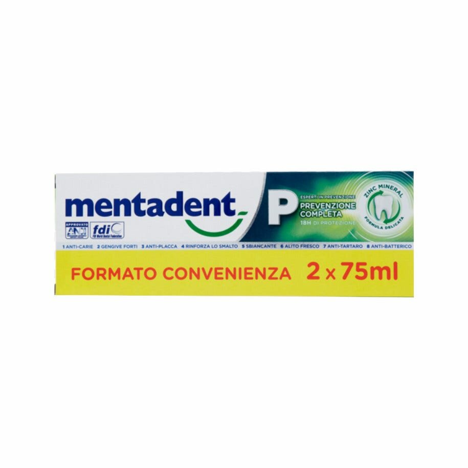 Mentadent p 2x75mlbitubo prom