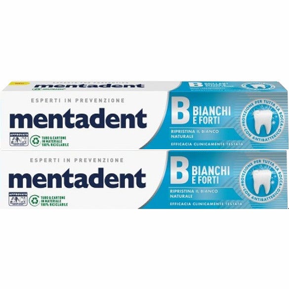Mentadent p white bit 2x75ml