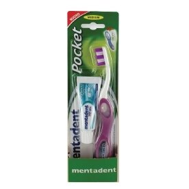 Mentadent spazzolino kit pocket