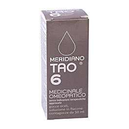 Meridiano tao 6 gocce orali 50 ml flacone contagocce