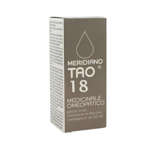 Meridiano tao 18 gocce orali 50 ml flacone contagocce