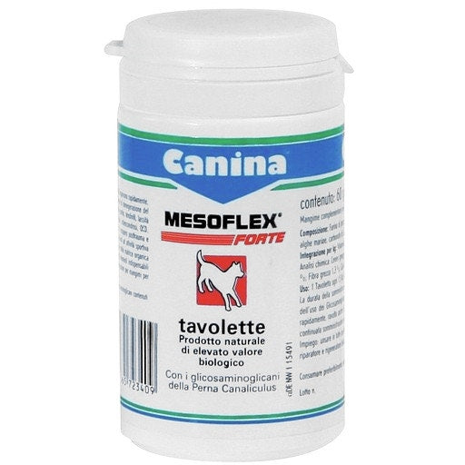Canina Pharma Mesoflex Forte Integratore Articolare Cani 60 Compresse