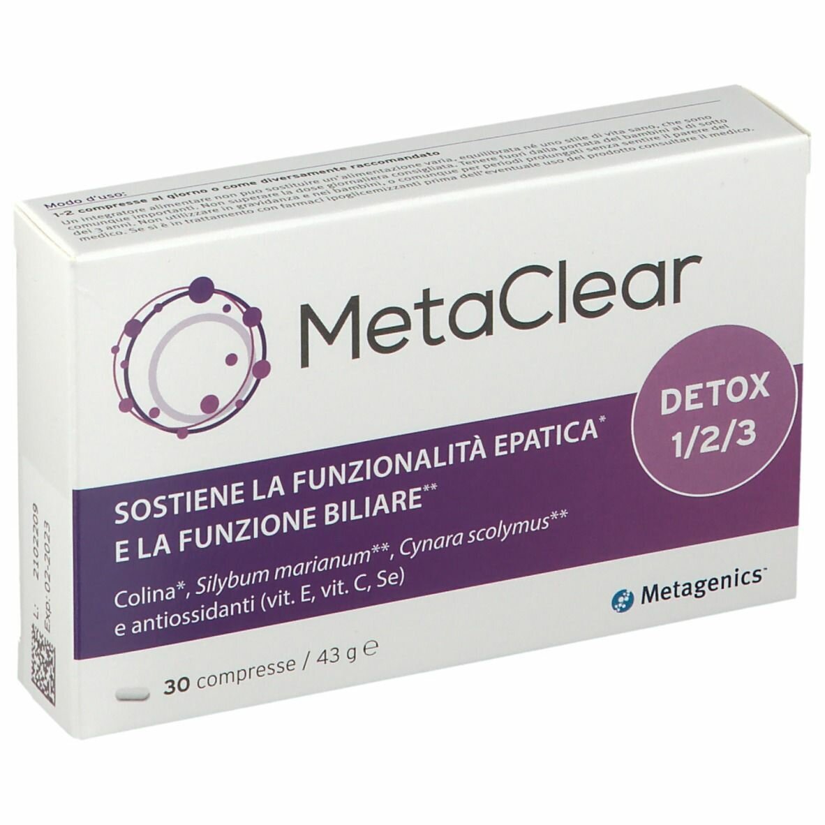 Metaclear 30 compresse