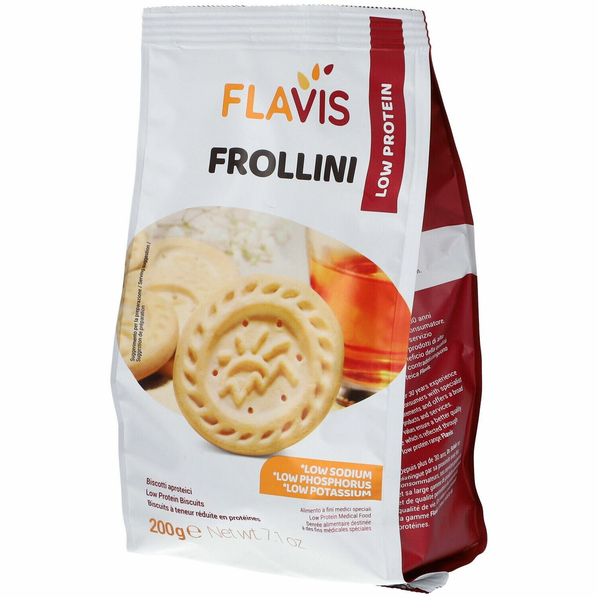 Mevalia flavis frollini 200 g
