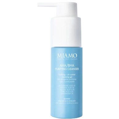 Miamo aha/bha purifying cleanser gel detergente viso 50ml