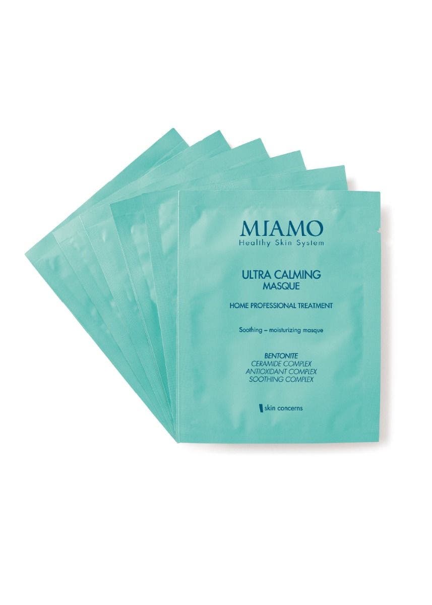 Miamo ultra calming masque maschera lenitiva e idratante 6x10ml