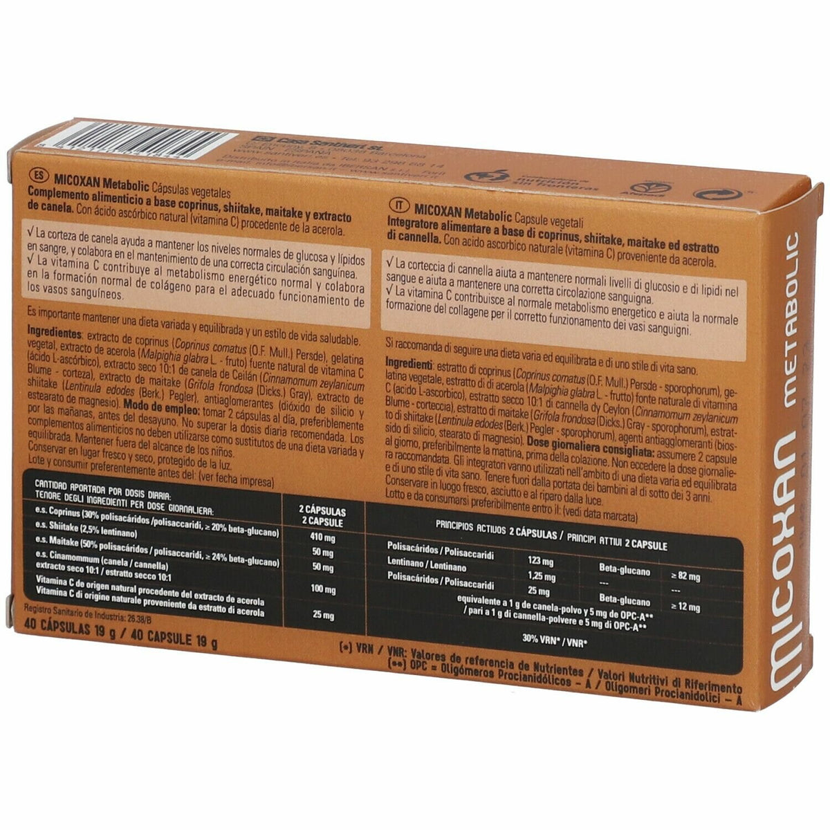 Micoxan metabolic 40cps