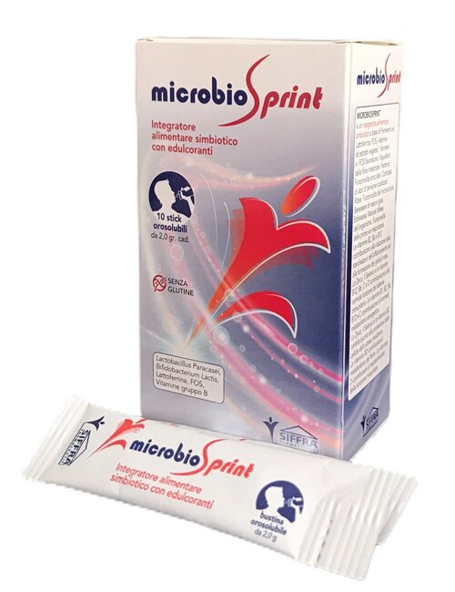 Microbiosprint 10 stick orosolubili