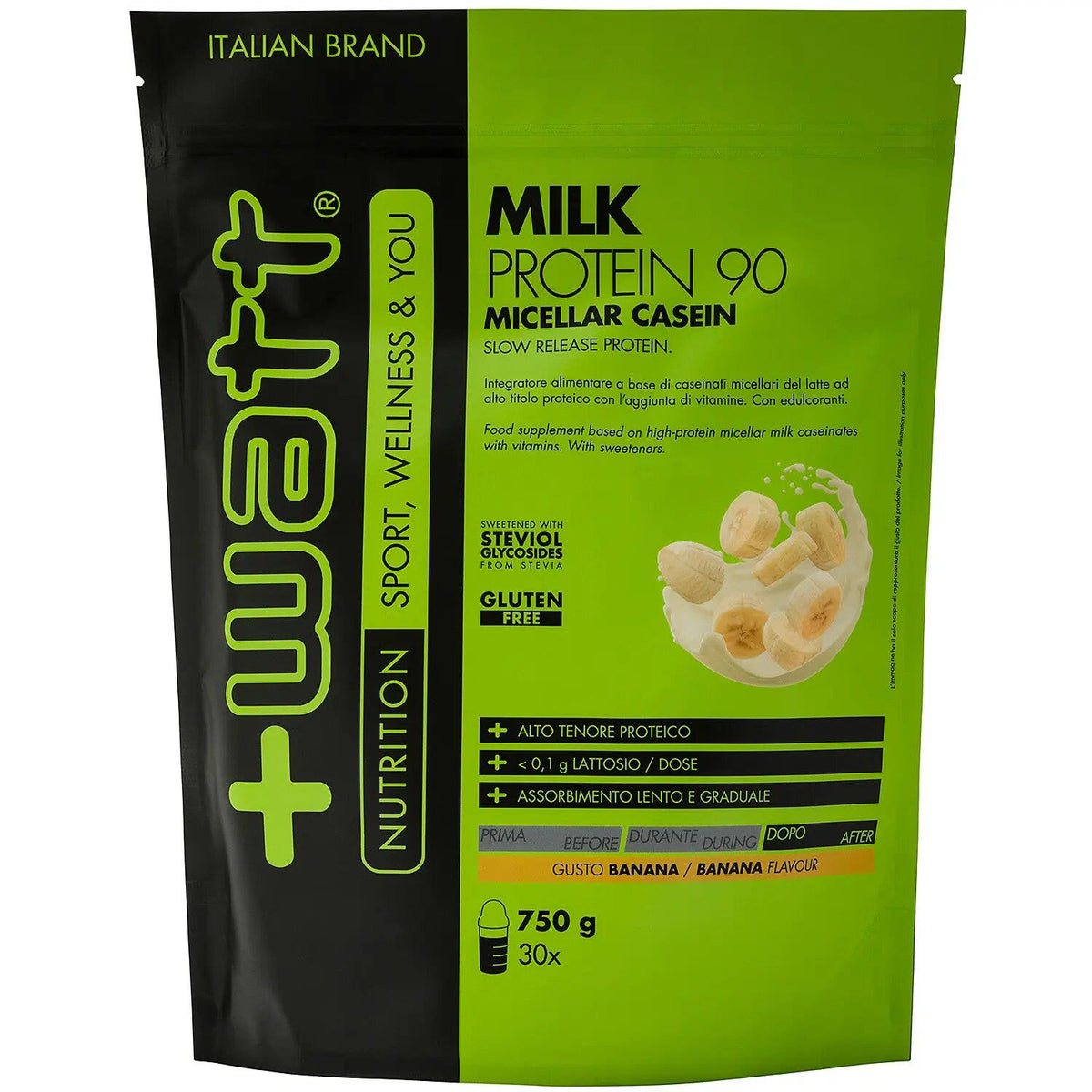Milk protein 90 banana 750g