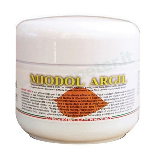 Miodol Argil Crema Fango Per Dolori Articolari e Muscolari 250 ml