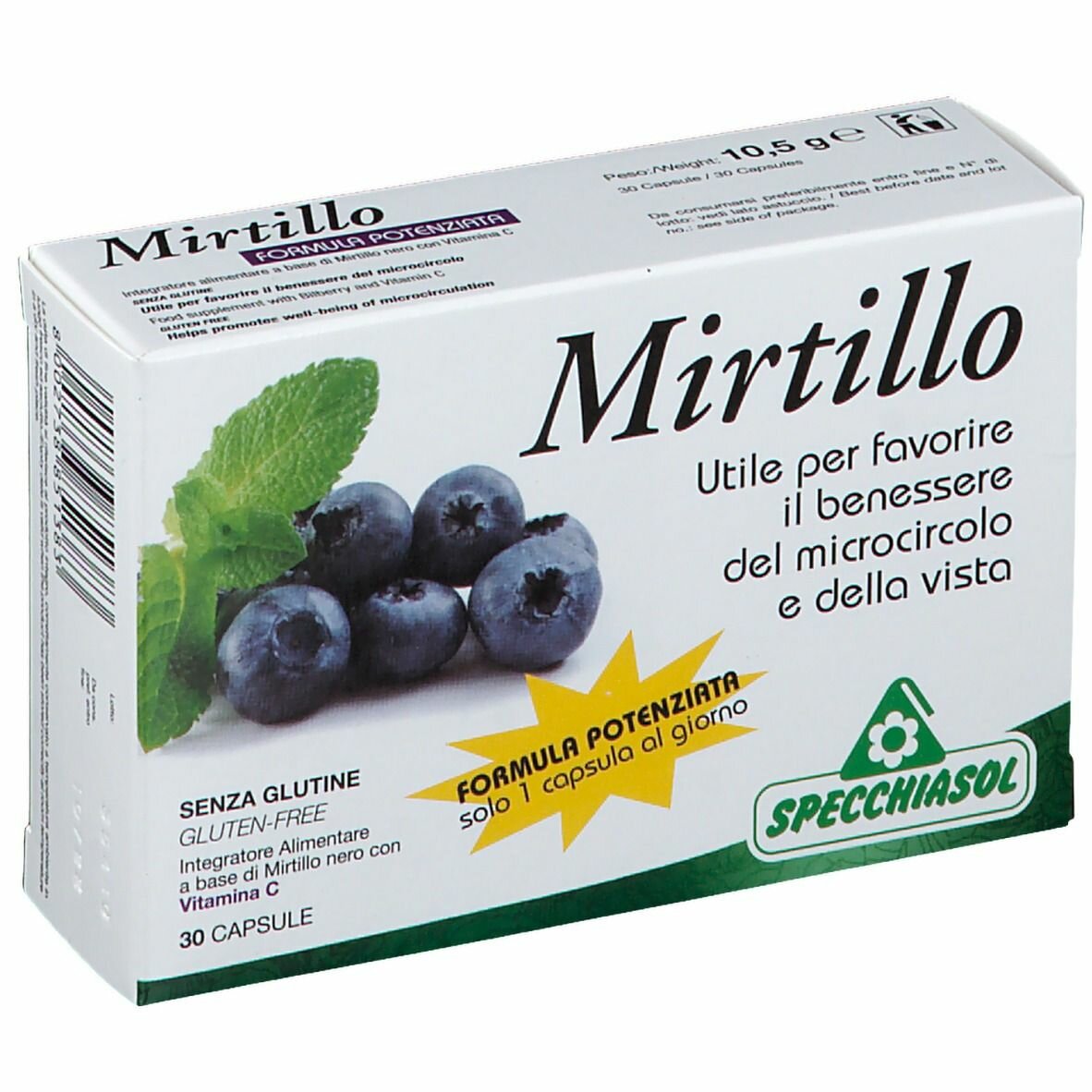 Mirtillo 30 capsule