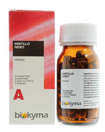 Mirtillo nero 70 capsule 380 mg
