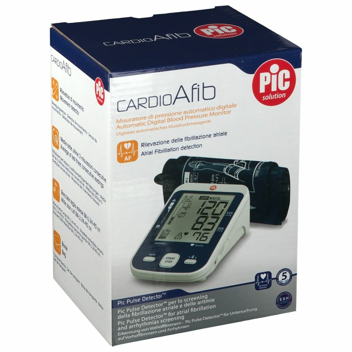 Misuratore pressione pic cardioafib