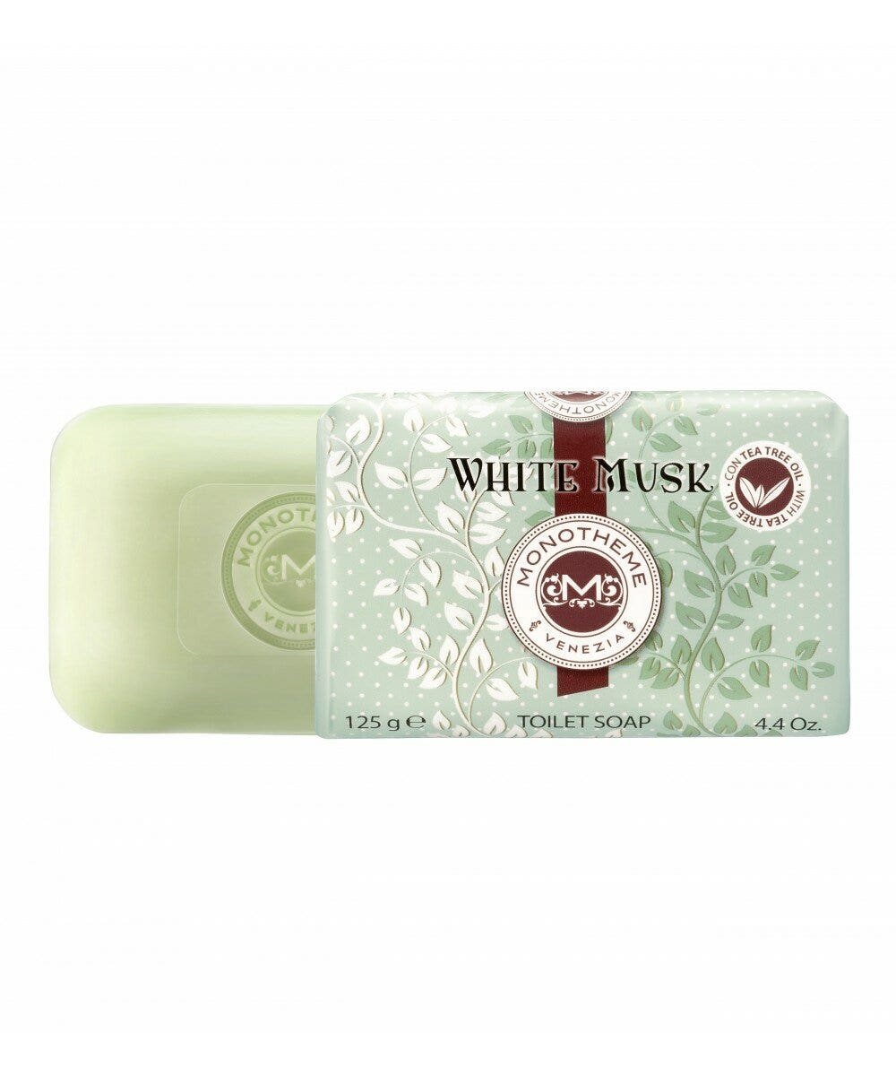 Monotheme toilet soap white musk 125g