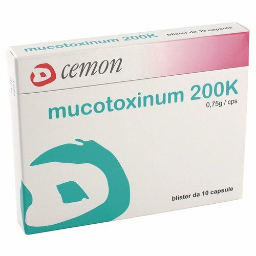 Mucotoxinum 200k 10 capsule (cm-i)