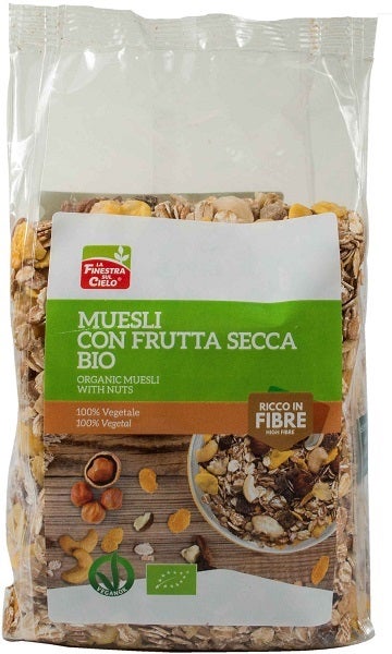 Muesli frutta secca 375g bio