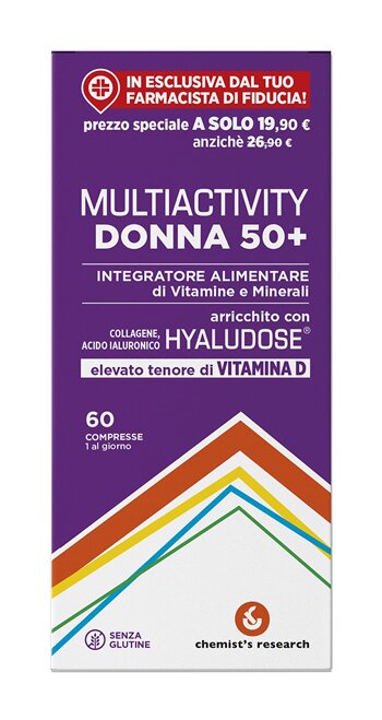 Multiactivity donna 50+ 60 compresse