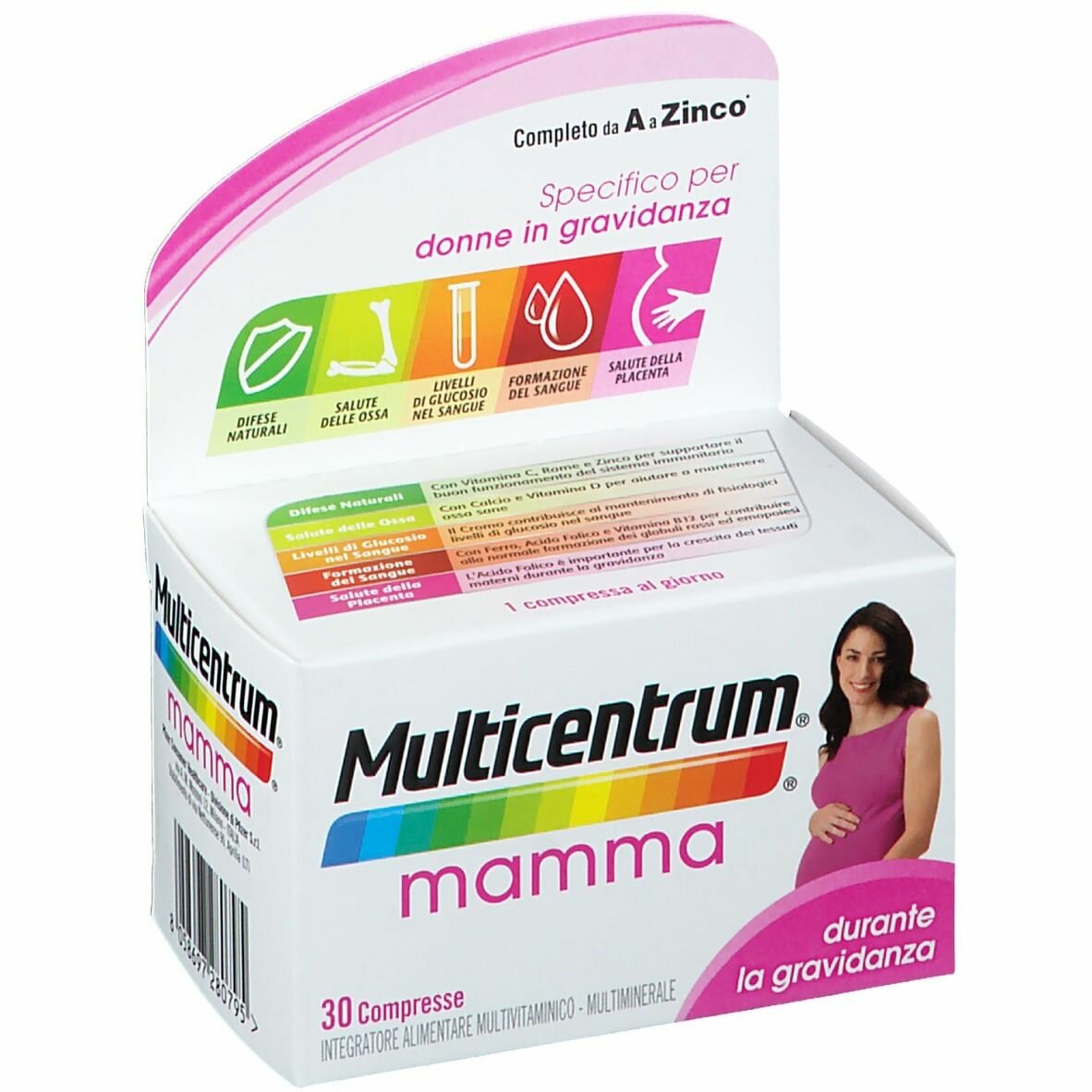 Multicentrum Mamma Integratore Donne in Gravidanza 30 compresse