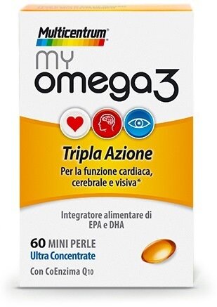 Multicentrum my omega3 integratore di epa&dha 60 capsule