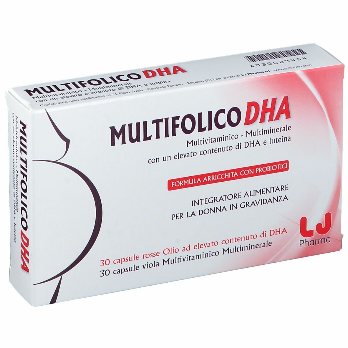 Multifolico Dha Integratore per la Gravidanza 60 capsule