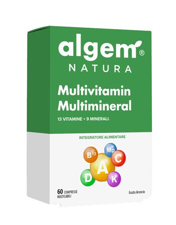 Multivitamin multimineral 60 compresse masticabili