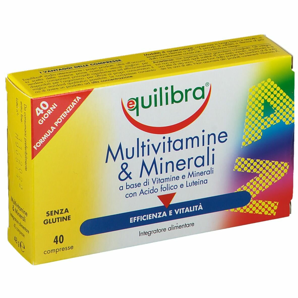 Multivitamine&minerali 40cpr