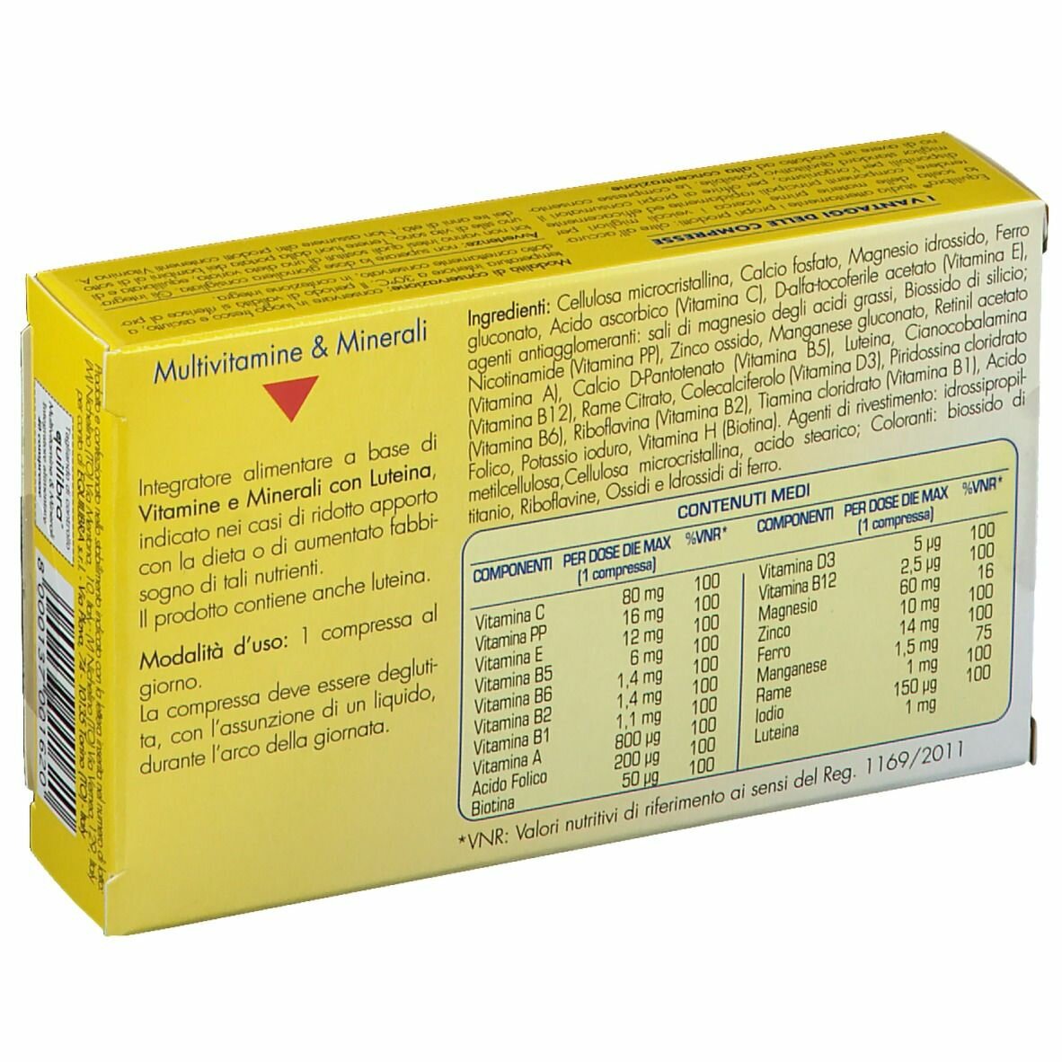 Multivitamine&minerali 40cpr
