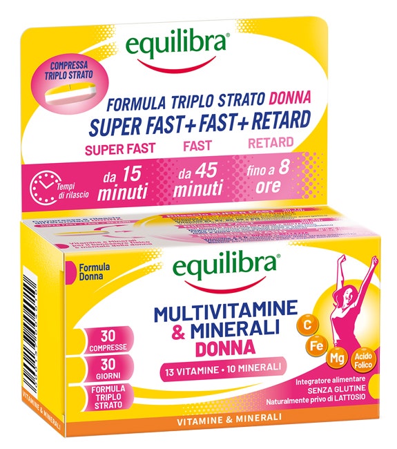 Multivitaminico donna 30 compresse