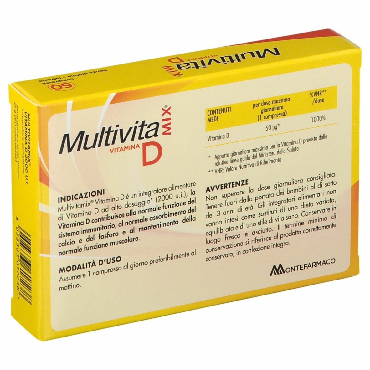 Multivitamix vitamina d2000 ui
