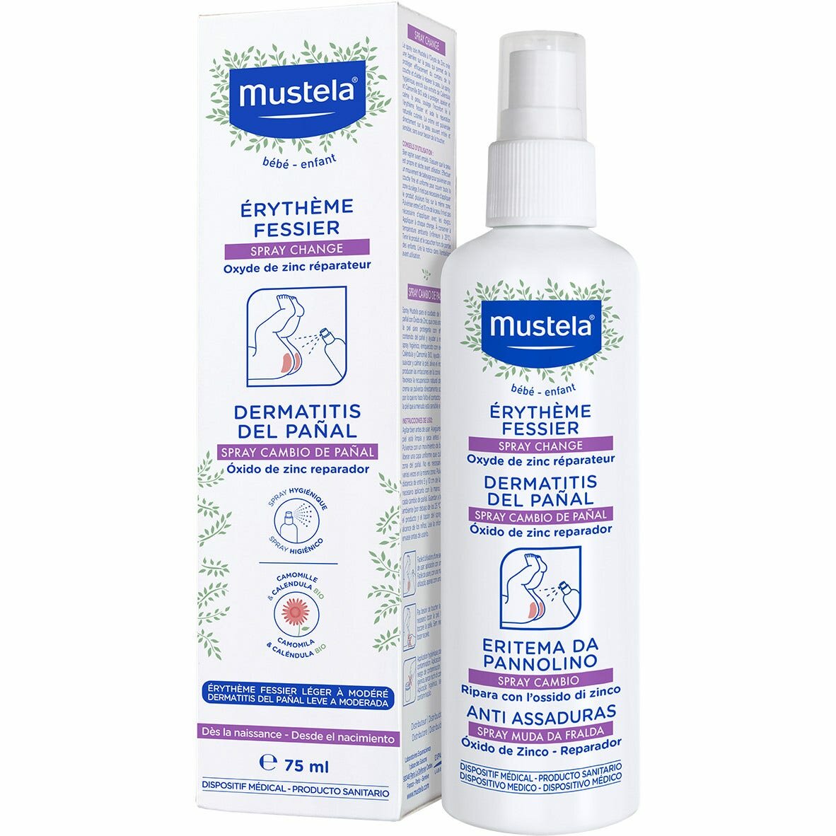 Mustela Spray Cambio 75 ml