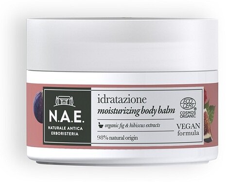 Nae balsamo corpo idratazione crema idratante corpo estratti fico ibisco biologici formula vegana 200 ml