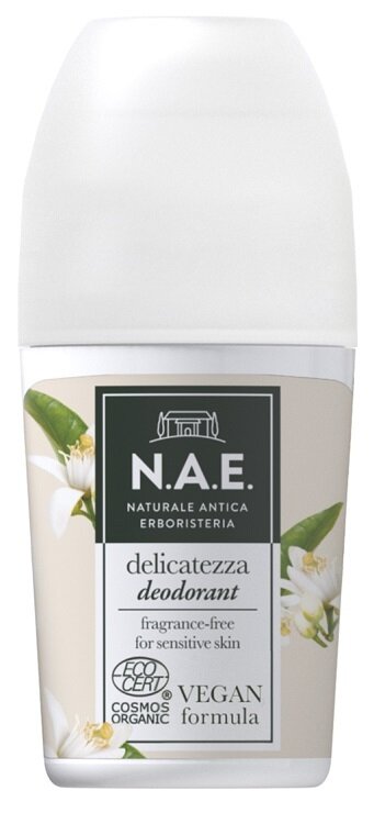 Nae deodorante delicatezza estratti fiori arancio biologico formula vegana 50 ml