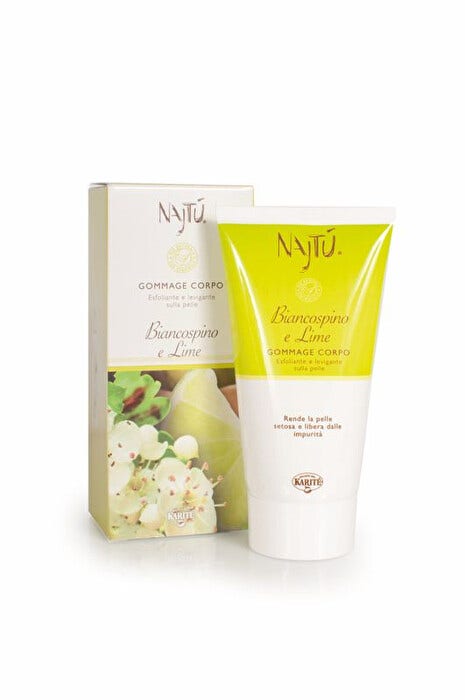 Najtu biancospino/lime gommage