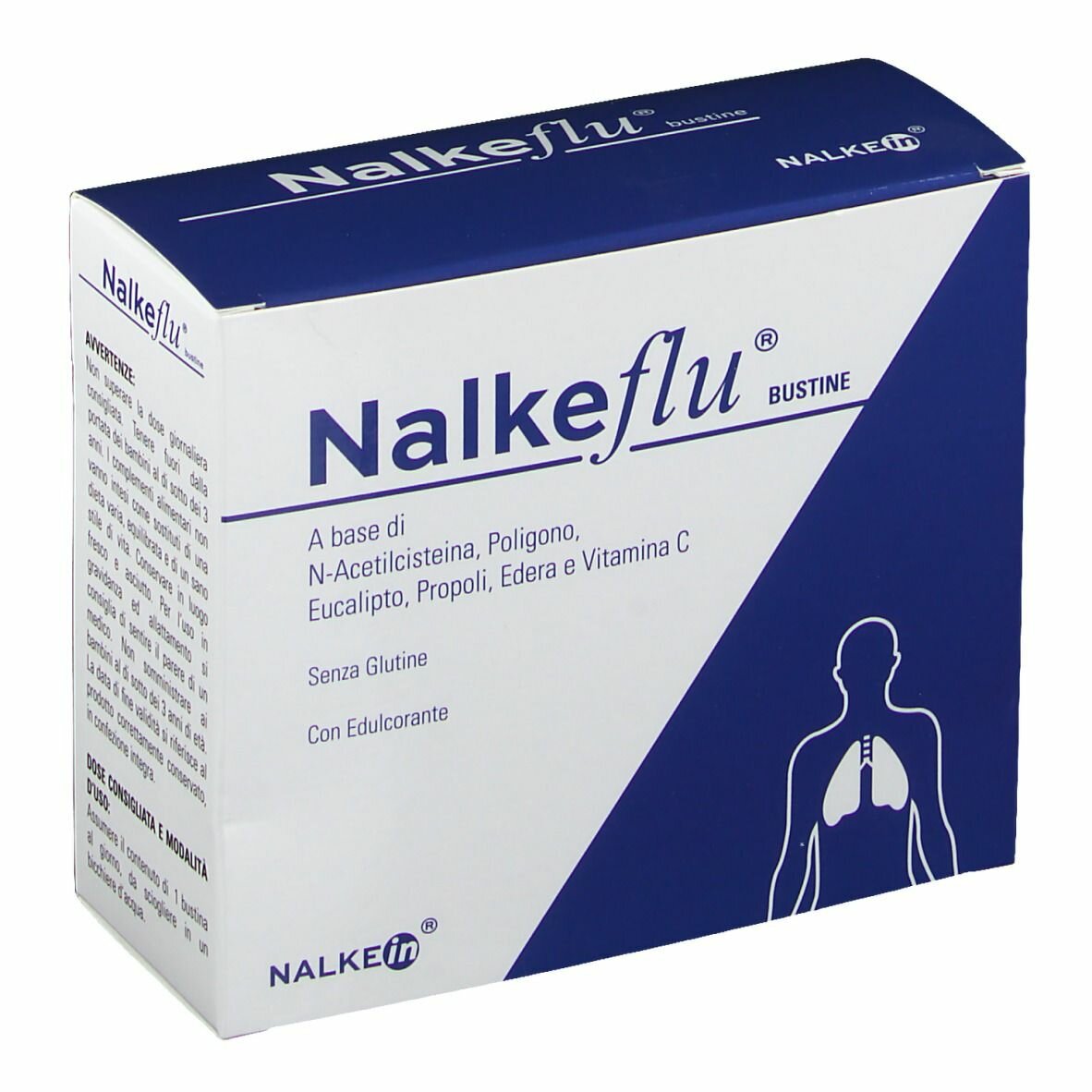 Nalkeflu Fluidificante Secrezioni Bronchiali 20 bustine