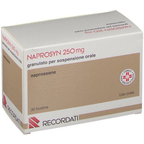 Naprosyn 250 mg granulare 30 bustine