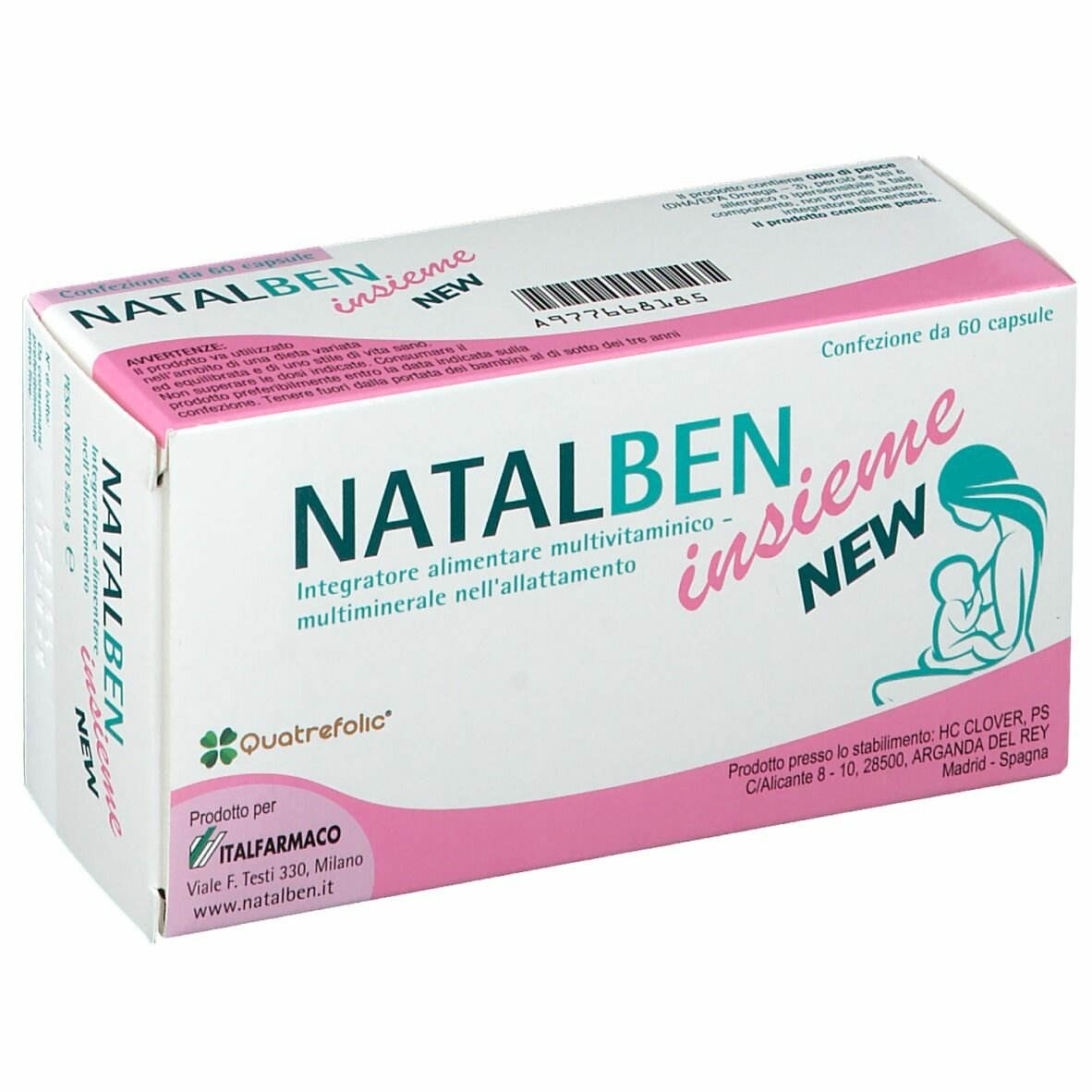 Natalben insieme new 60 capsule