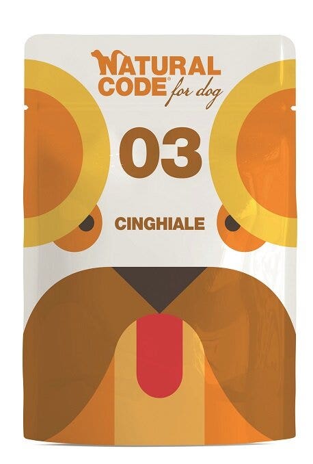Natural code 02 manzo cani adulti busta 300g