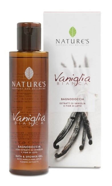 Nature's vaniglia bianca bagnodoccia