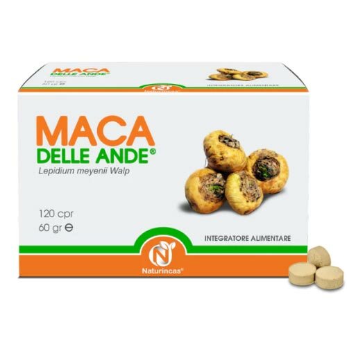 Naturincas maca delle ande 120 compresse