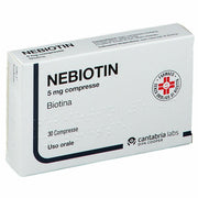 Nebiotin 5 mg biotina 30 compresse 