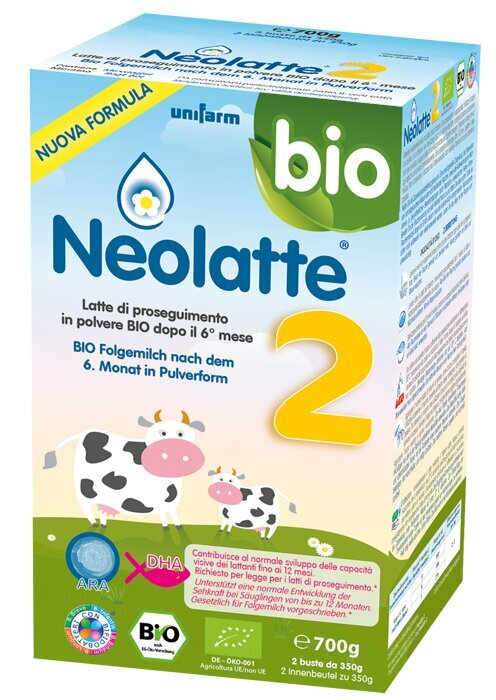 Neolatte 2 bio ara 2bustx350g