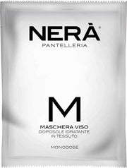 Nera' maschera tessuto doposole