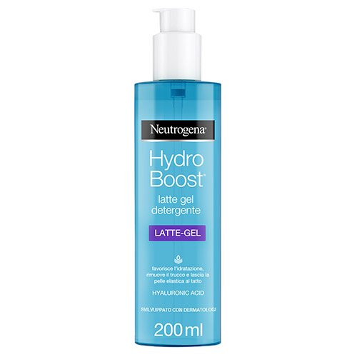 Neutrogena Hydro Boost Latte Gel Detergente Viso 200 ml