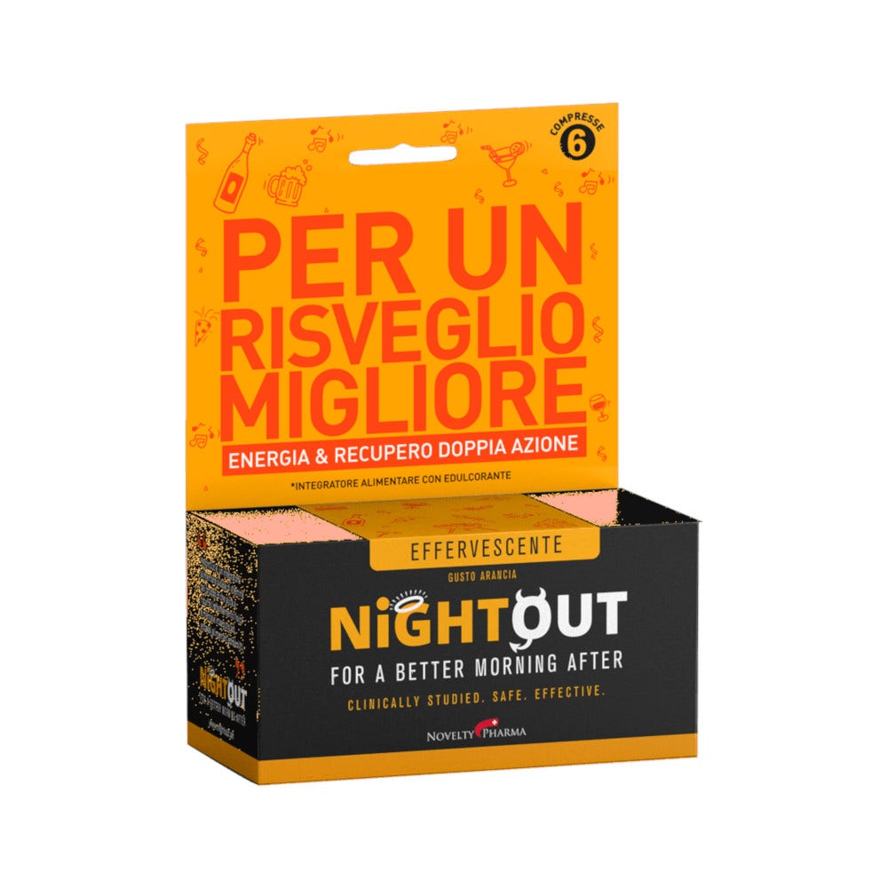 Nightout 6 compresse effervescenti